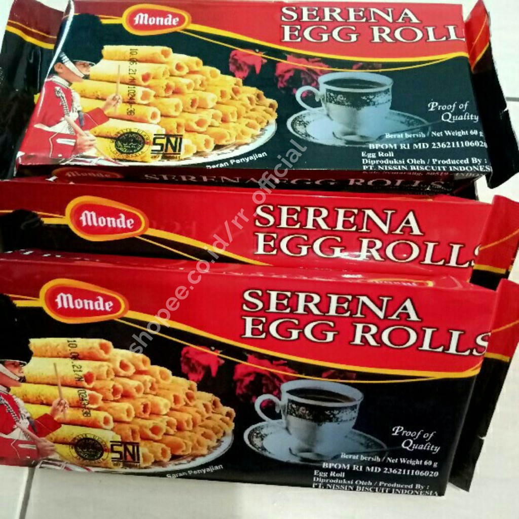 

Kuker Roll Kriuk Krispi Manis Egg Serena Rolls