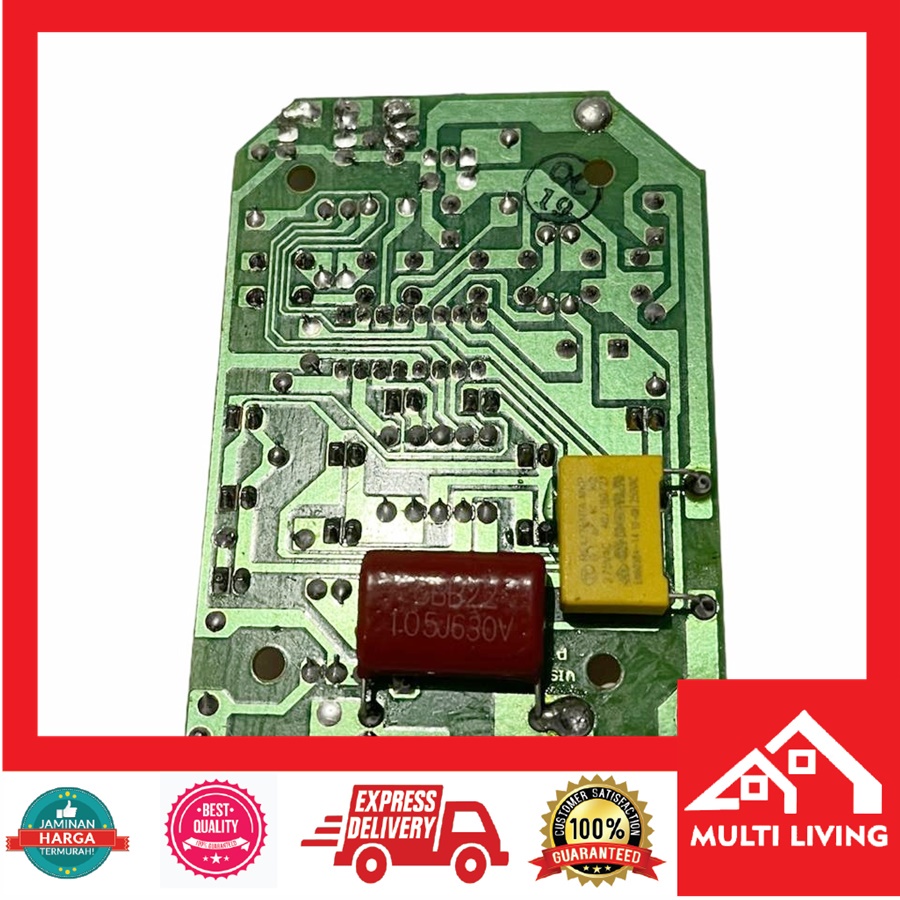 Modul PCB dan Remot Kipas Angin Miyako KST-18RC