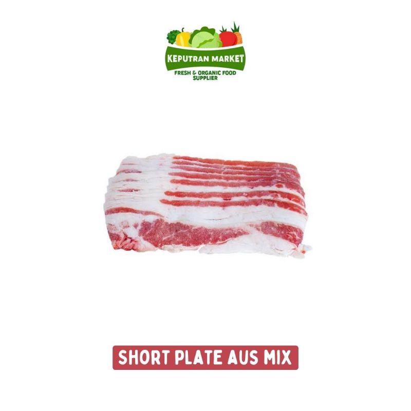 

Short Plate AUS Mix Per Kg / Daging Segar