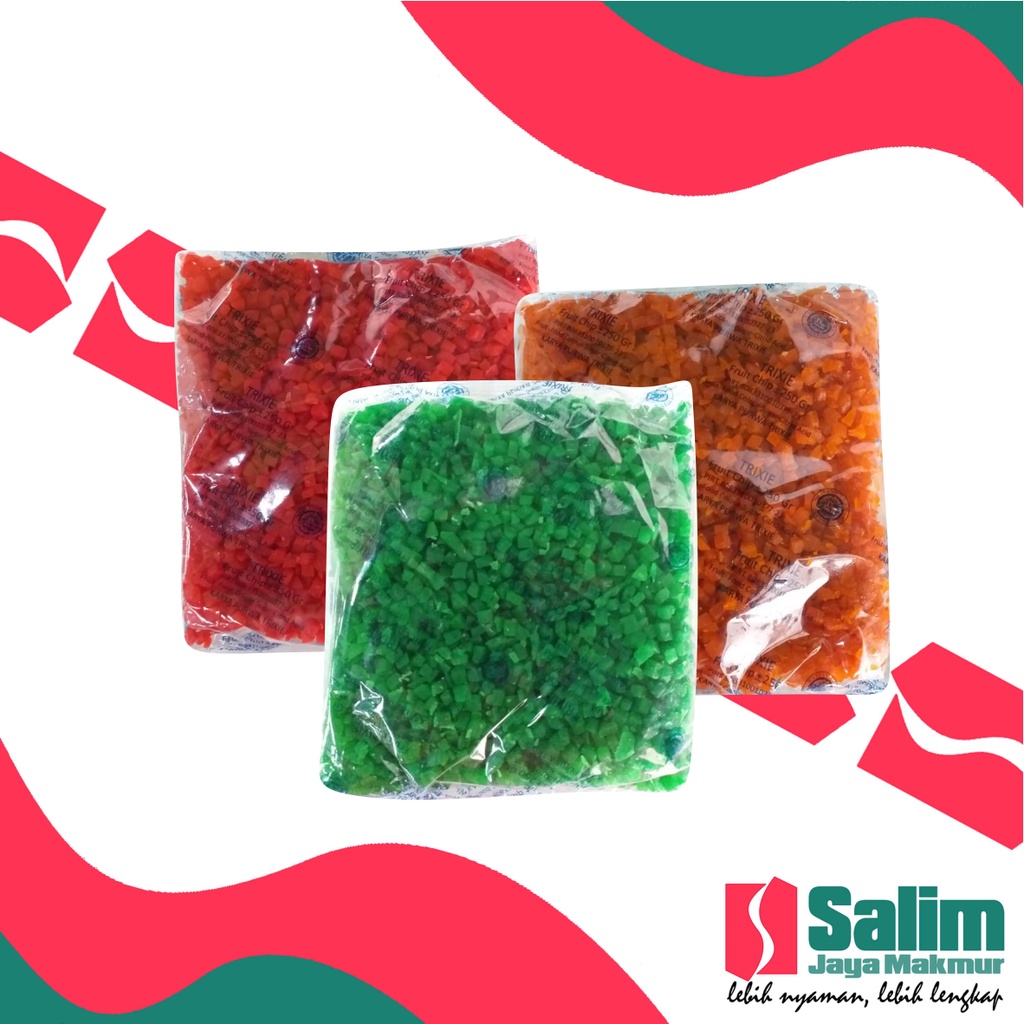 

Sukade Trixie 250 Gr - Manisan Buah Kering untuk Isian Kue & Roti