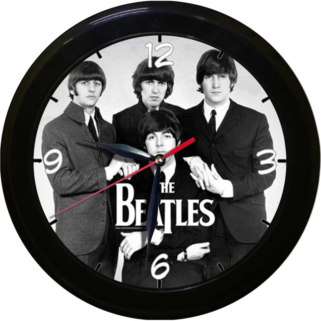 JAM DINDING THE BEATLES 3   (DIAMETER 30CM)