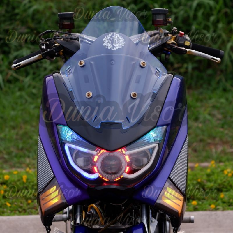 Windshield visor yamaha nmax TDR sporty cybrog . visor all new Nmax 2020/2022 TDR sporty cybrog . vi