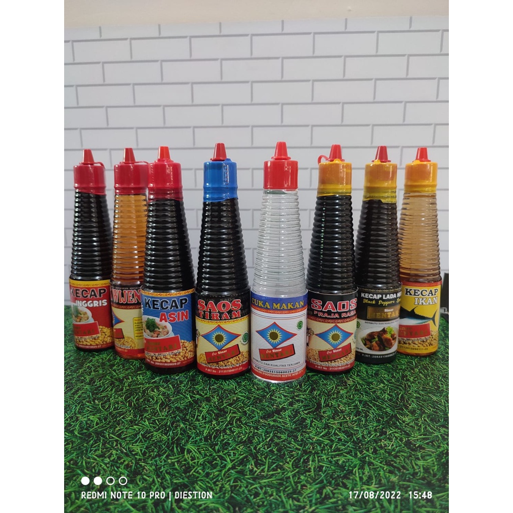 Aneka Macam Kecap Penyedap Rasa 150 mL Cap Sinar Mentari [Halal]