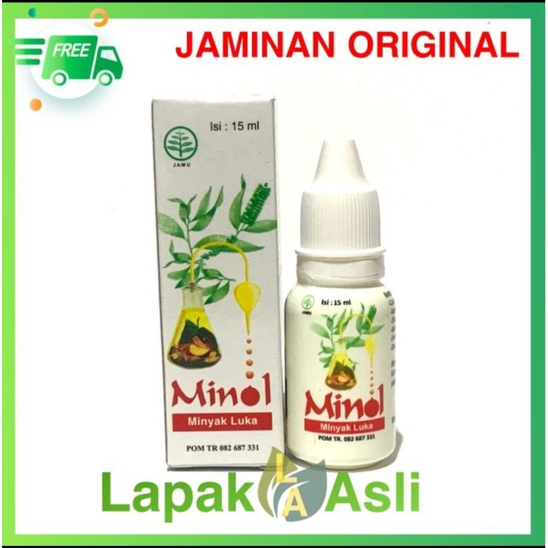 OBAT CINA/OBAT TRADISIONAL/Minol 15ml/Obat Luka Herbal/Obat Luka