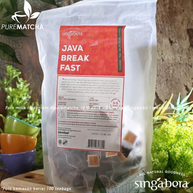 

Jual Singabera Teh Premium Indonesia - Singabera Java Breakfast Tea 100 Tb Teh