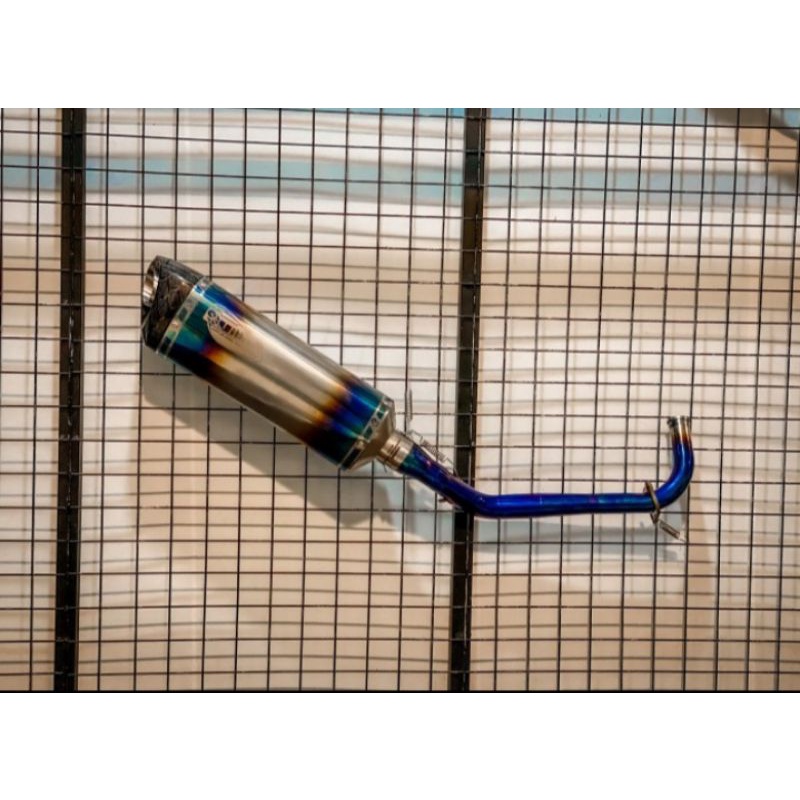 KNALPOT VILLAN MV1BLUE AEROX NMAX ADV PCX VARIO BEAT SCOPPY