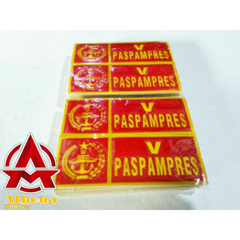 Sticker PVC Panjang Paspampres