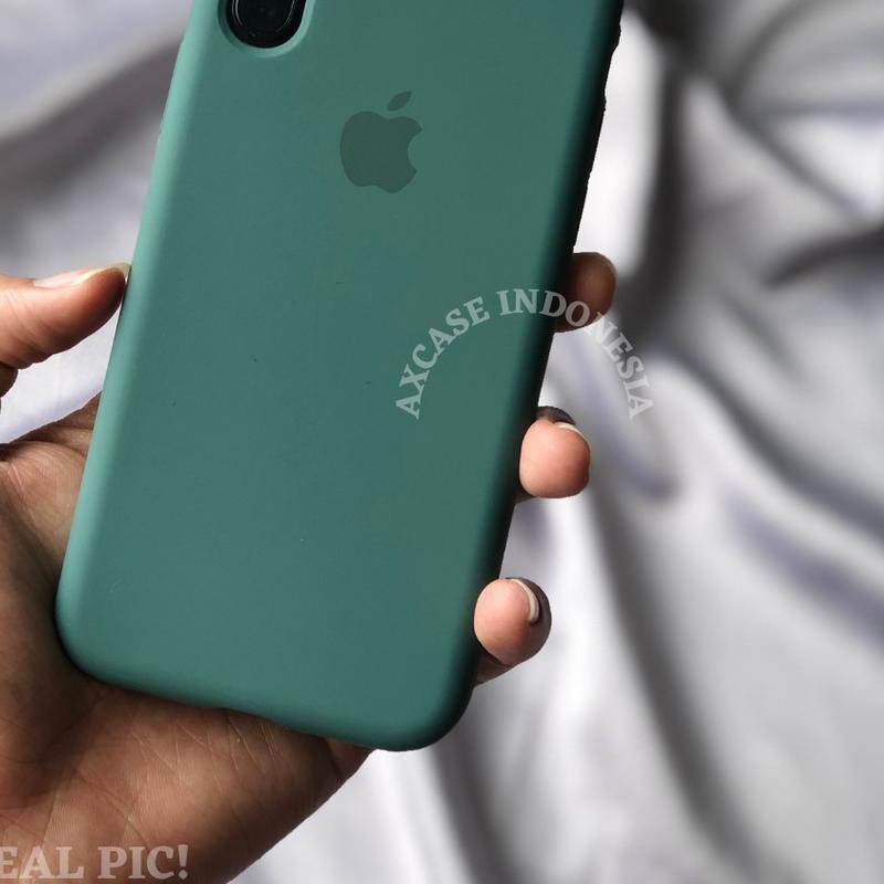 ➺ Premium Silicone Case Iphone X XS XR XS MAX Softcase Polos Original FULL COVER ➲