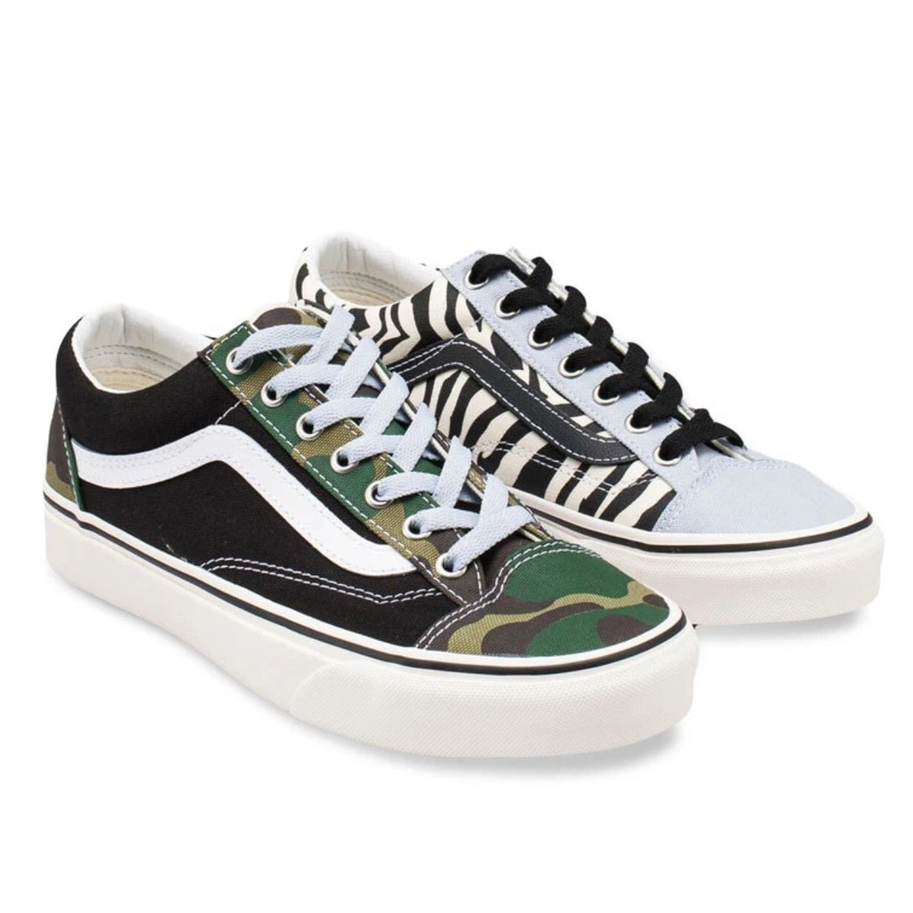 Vans Oldskool Style 36 Mismatch Zebra/Camo