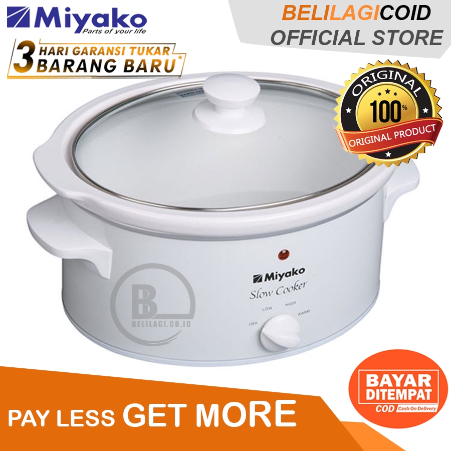 Miyako Slow Cooker SC 400 - 3 Liter | Shopee Indonesia