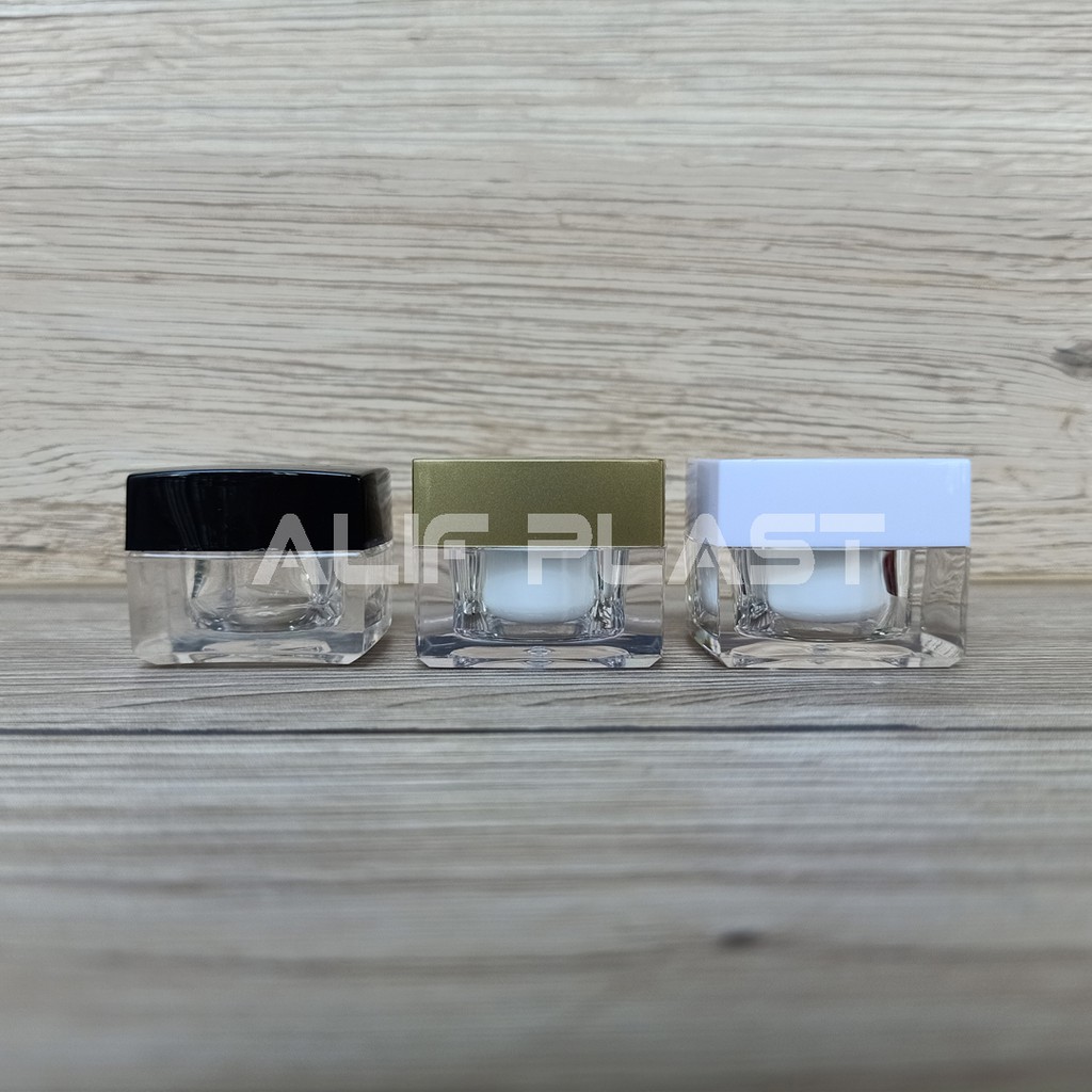 POT ACRYLIC KOTAK 5 GRAM / POT CREAM CJK