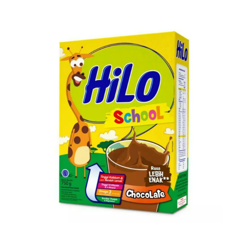HILO SCHOOL COKLAT 750 G SUSU PERTUMBUHAN ANAK