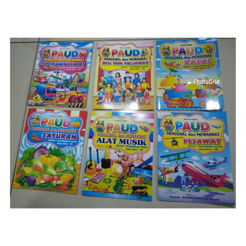 

BUKU MEWARNAI PAUD / Mewarnai