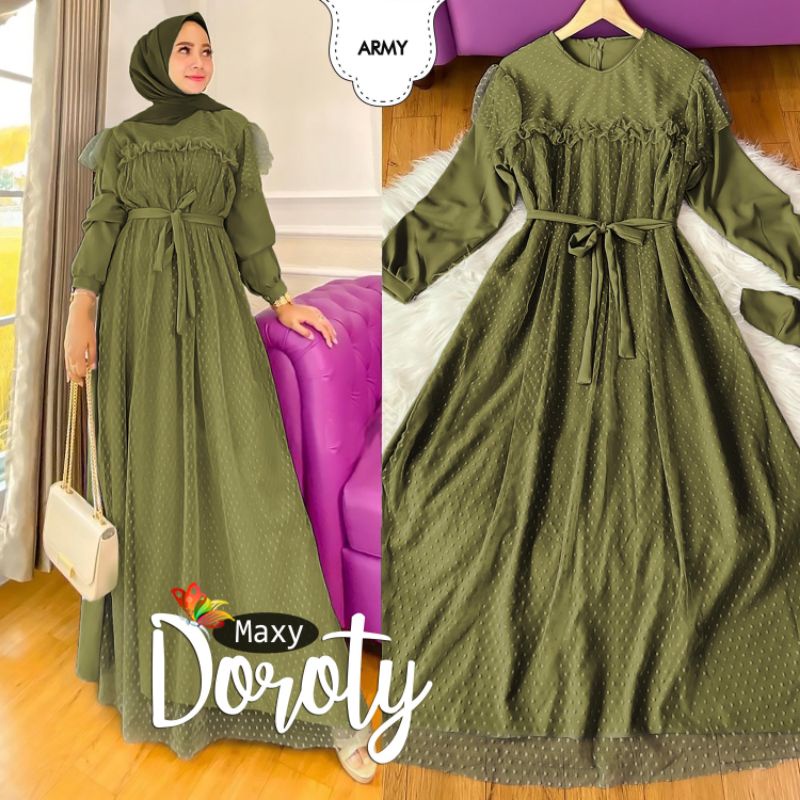 MAXY DOROTHY TILE DOT MOSCREPE PREMIUM