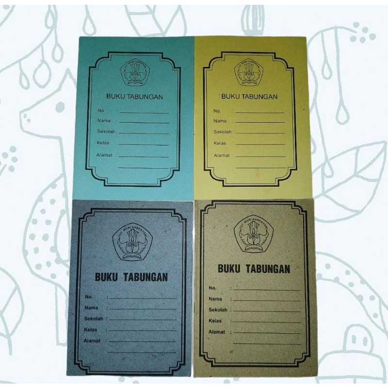 

Buku Tabungan Sekolah Kecil Isi 100pcs