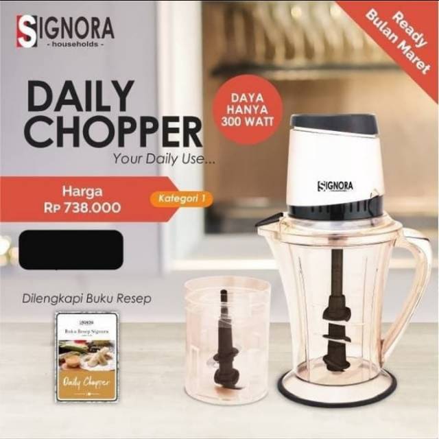 Signora Daily Chopper - Signora Chopper - Chopper signora