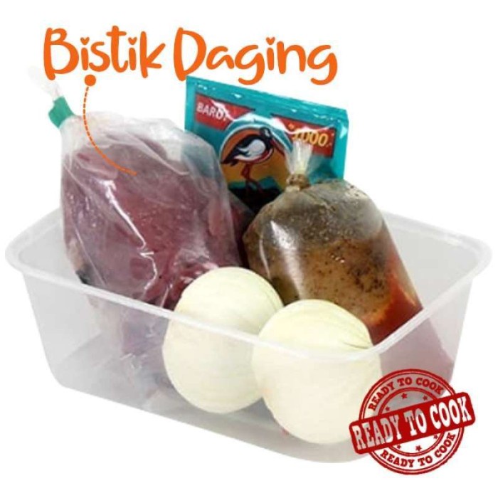 

Paket Siap Masak Bistik Daging Sapi 1 Pack / 3-4 Porsi