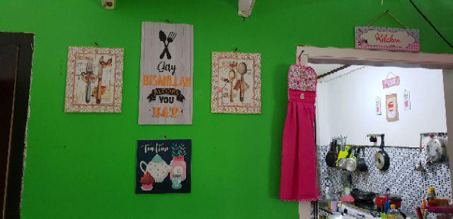 Wooden Projects Hiasan Dinding Rumah Bunga - Bpl1