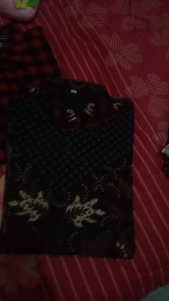 Hanung Kemeja Batik Pria Lengan Panjang Katun Halus Full Furing Batik Kanaya