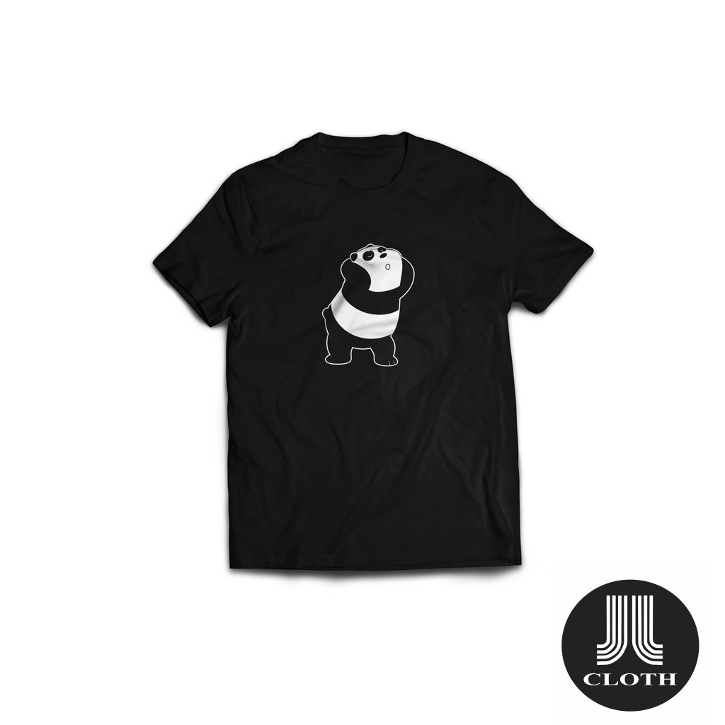 kaos WE BARE BEARS PANPAN BEAR KARTUN PANDA JOGET LUCU COWOK CEWEK DEWASA MURAH PREMIUM DISTRO