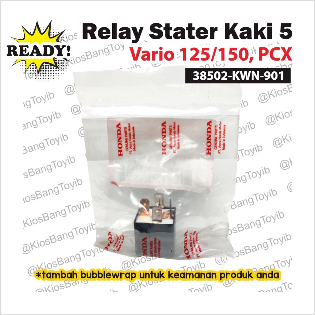 Relay Comp Power Starter Stater Kaki 5 Vario 125 150 PCX (38502-KWN)