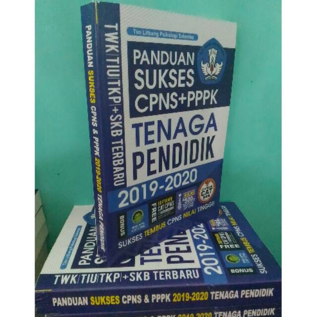 BUKU SKB CPNS TENAGA PENDIDIK 2019 2020 OBRAL STOK