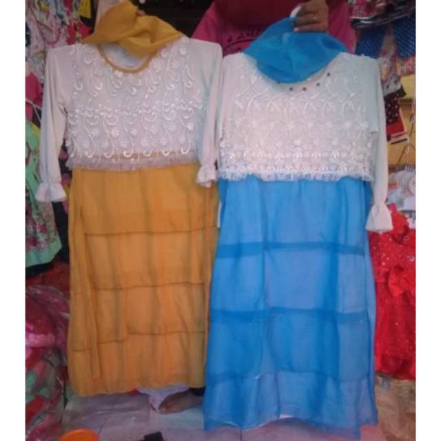 Gamis impor anak SD