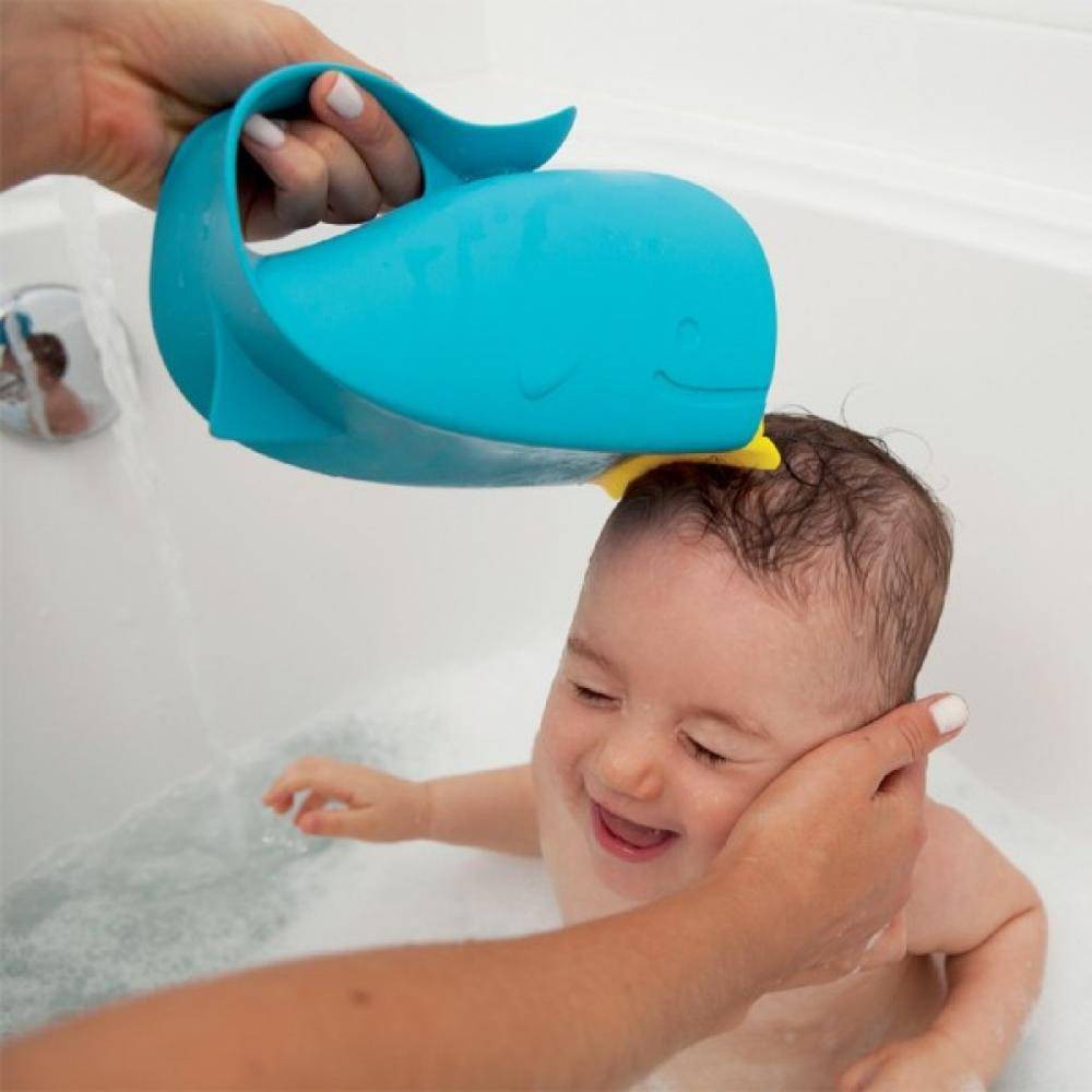 Skip Hop Moby Waterfall Bath Rinser / Gayung Mandi Anak Aksesoris Skiphop Baby Shower Bayi Keramas