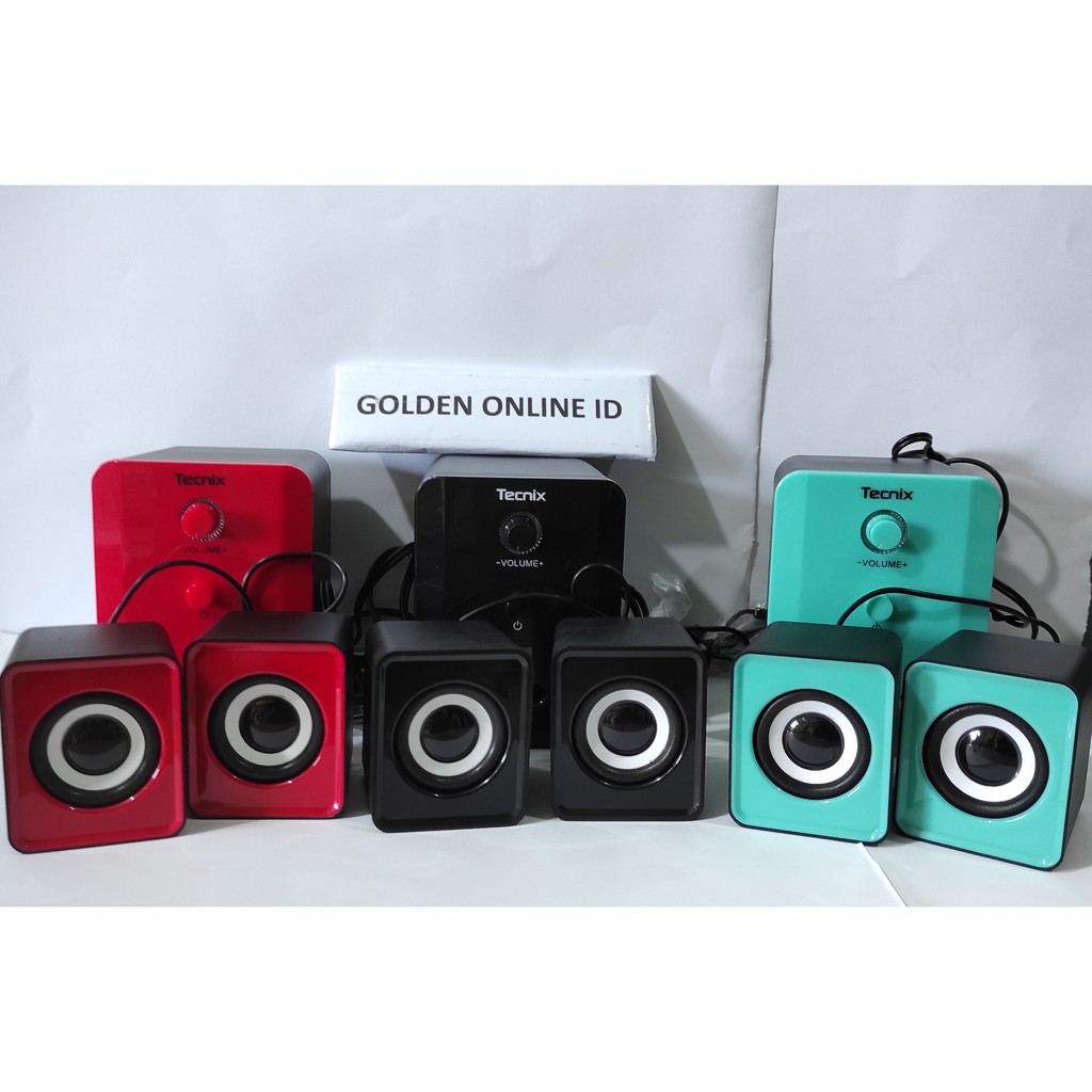 Speaker Subwoofer 2.1 With Volume Control TECNIX SPK-S080 USB+AUX
