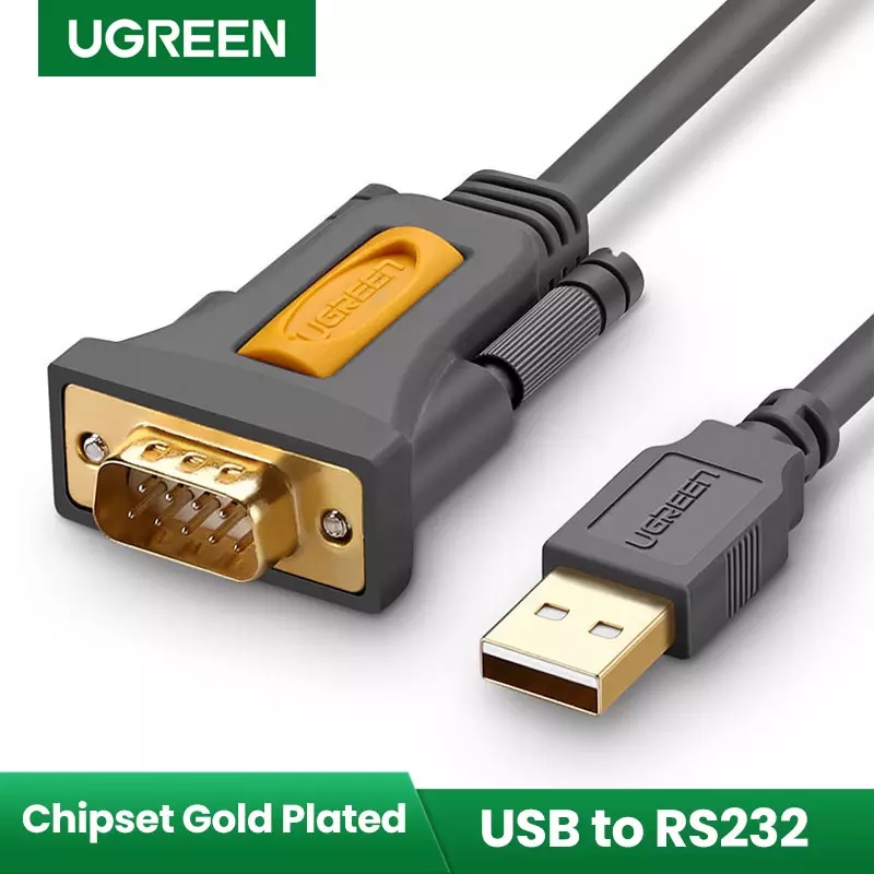 Ugreen Kabel Adapter USB to RS232 COM Serial PDA 9 DB9 Pin