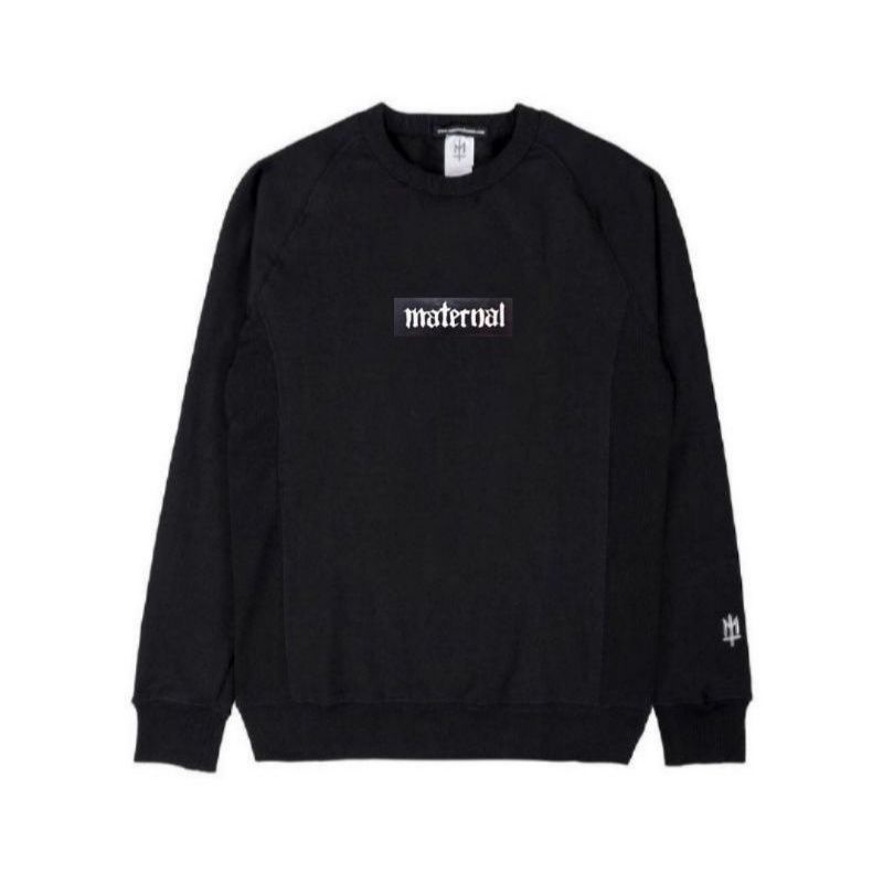 Hoodie/sweater crewneck maternal disaster premium LOGO simpel