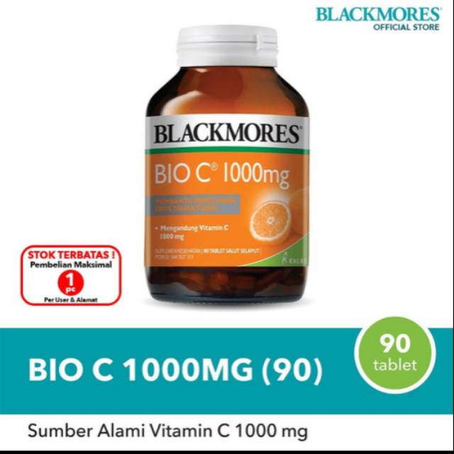 Blackmores Bio C 1000mg isi 90 Tablets - PROMO