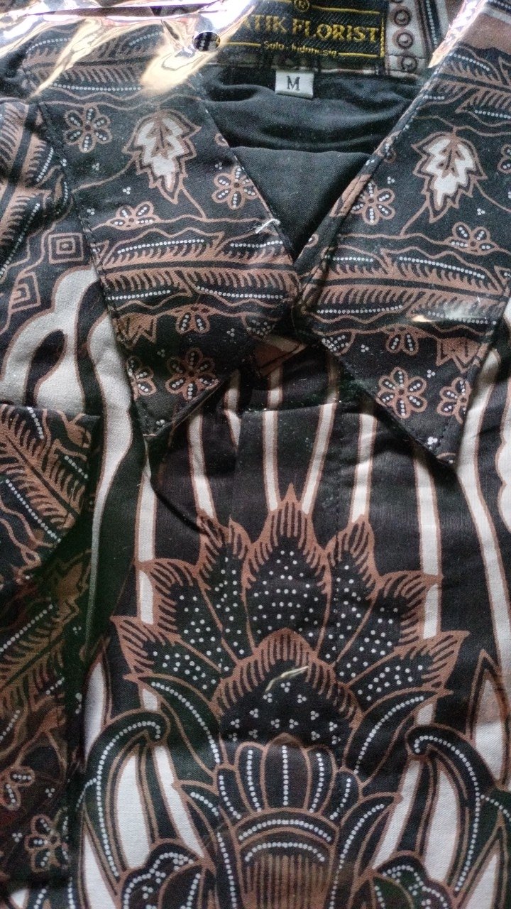 Mahendra Kemeja Batik Pria Full Furing Bahan Katun Sragenan
