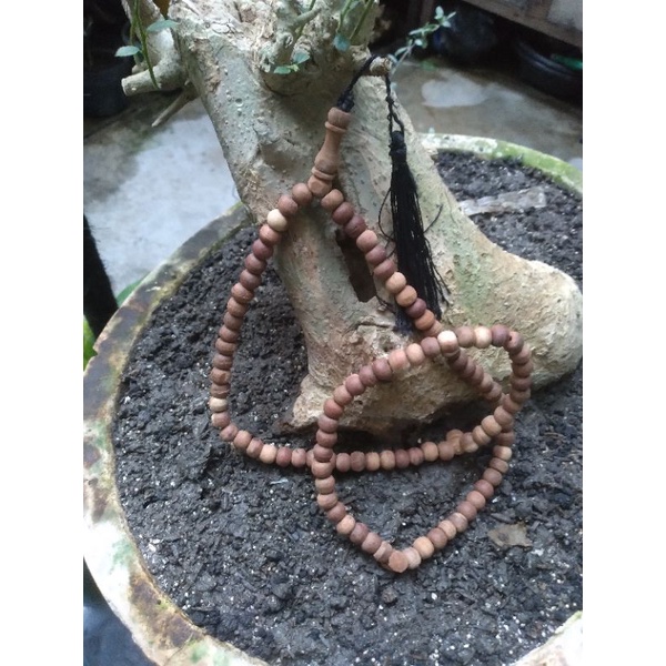Tasbih kayu secang 8mm natural