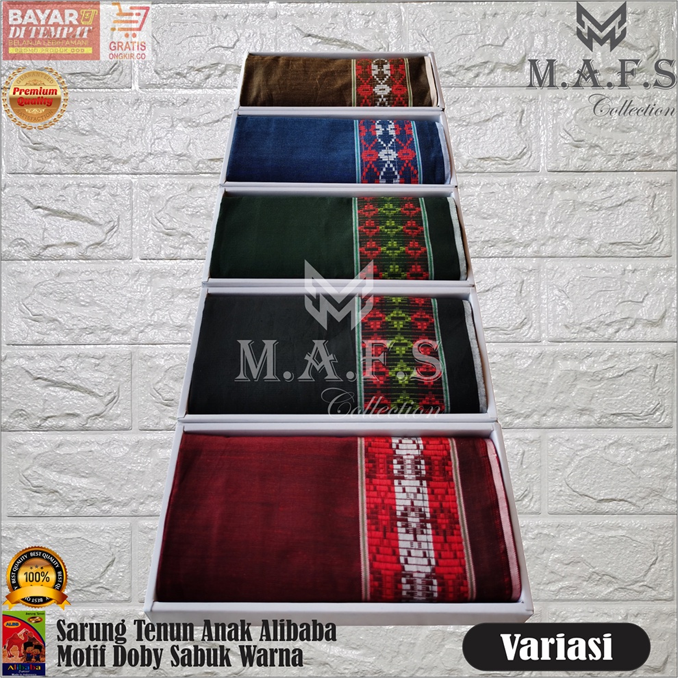 SARUNG ANAK SARUNG MOTIF POLOS SABUK WARNA ALIBABA NEW