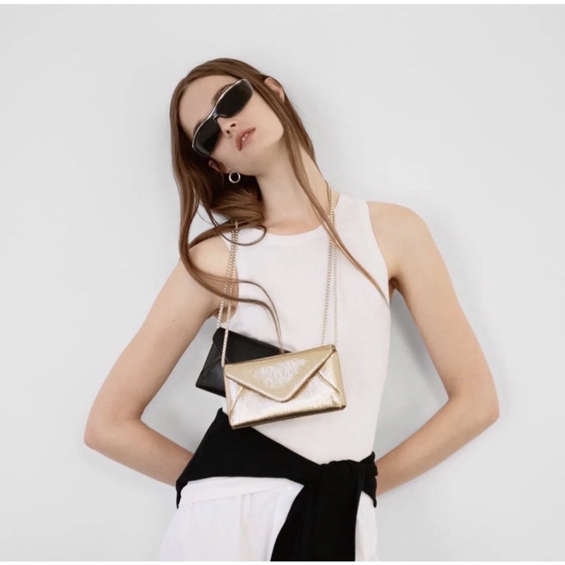 Zara Crossbody Clucth Bag Sling Bag Tas Selempang Shoulder bag Sling Bag Tas Bahu Tas Wanita Murah T