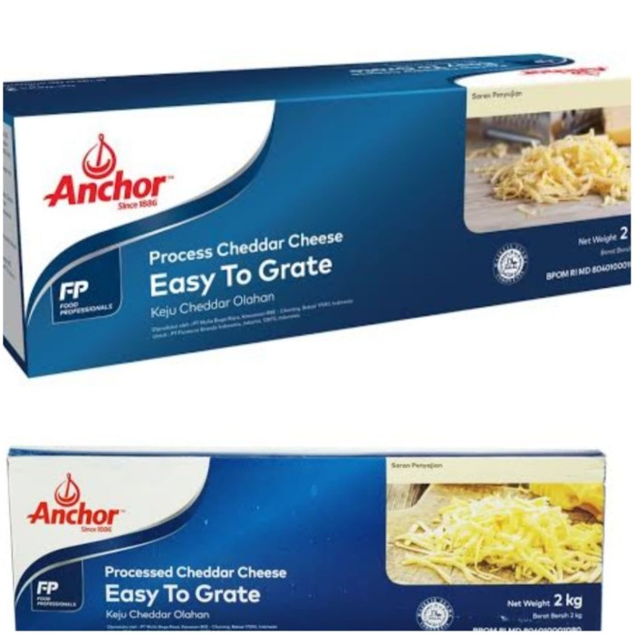 

Keju- Cheddar Cheese Anchor 250 Gr. Keju Cheddar -Keju.