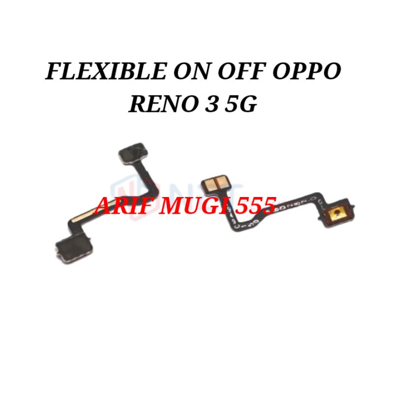 FLEXIBLE TOMBOL ON OFF OPPO RENO 3 5G ORIGINAL