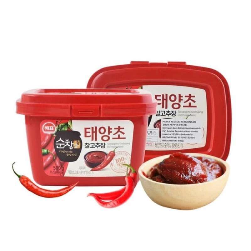 Sajo Gochujang 500 gr - Hot Pepper Paste Gojujang Saus Bibimbap Korea Gojuchang