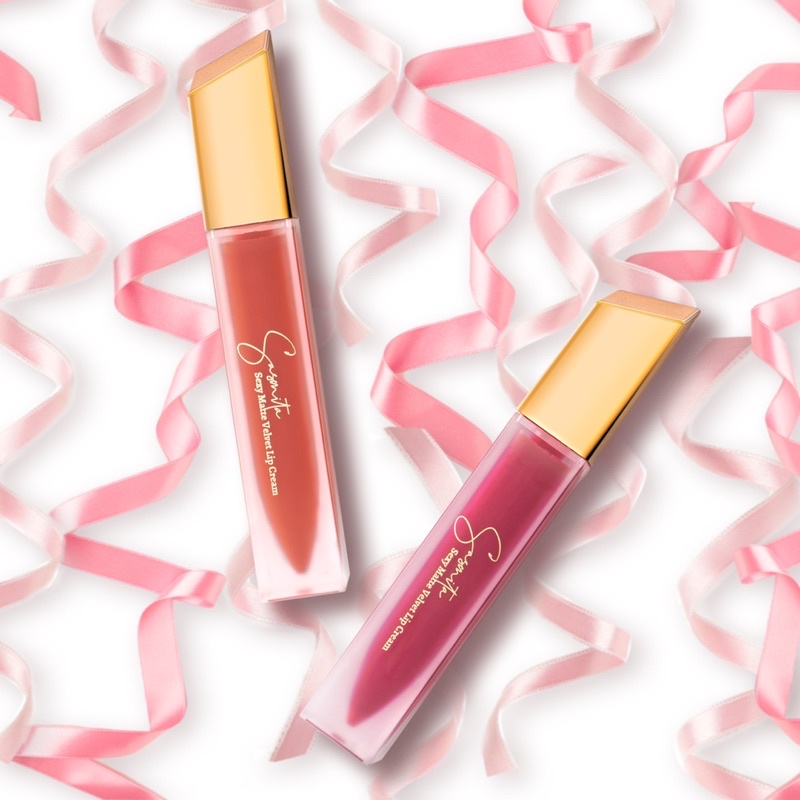 Sasmita Sexy Matte Velvet Lip Cream - Pembelian 2 pcs