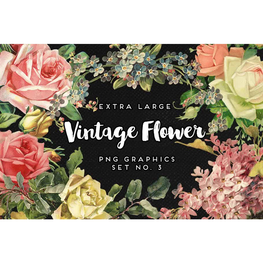 Flower Power Mega Bundle - Vector Designs