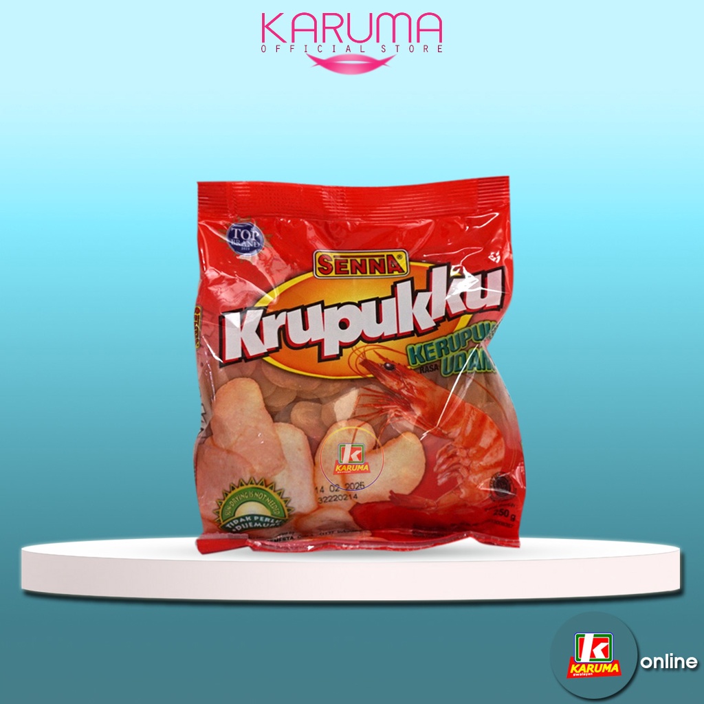 

Krupup Udang | Senna Krupukku Krupuk Udang 250gr