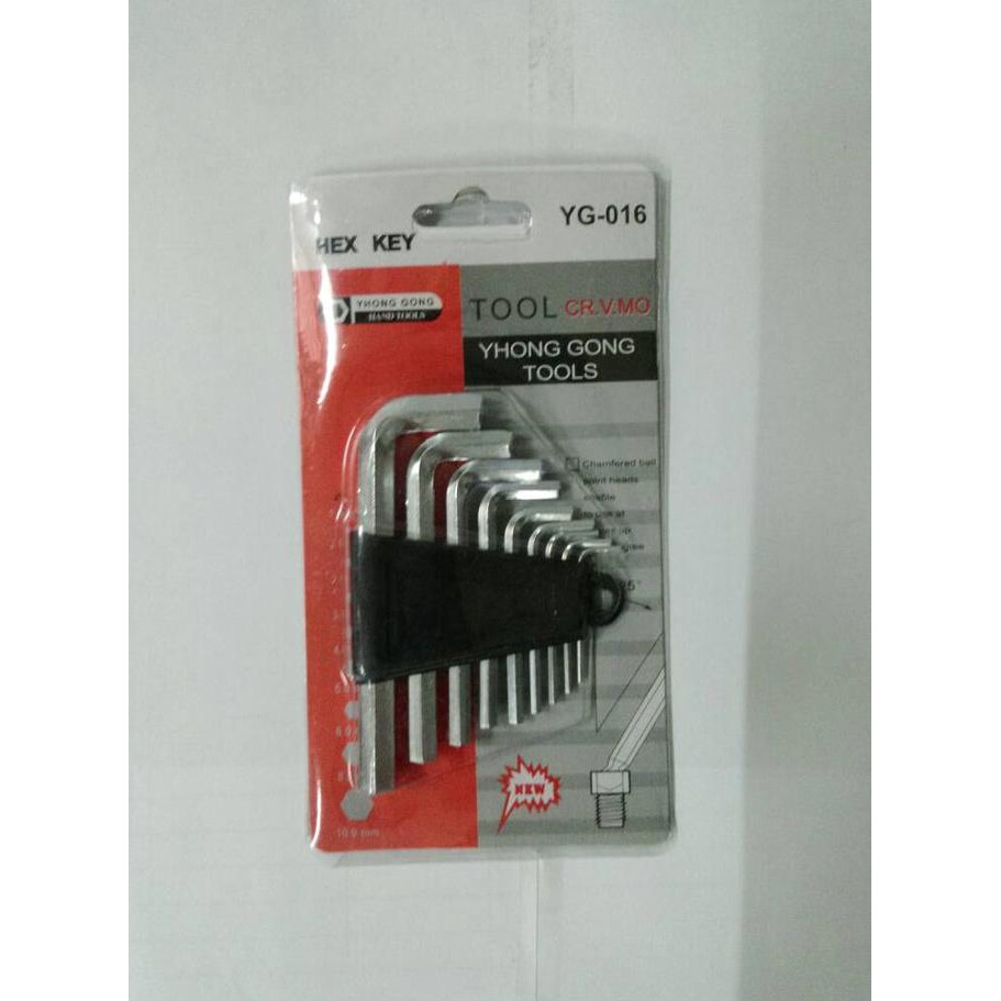 Termurah Kunci L 9 Pcs Hq Berkualitas