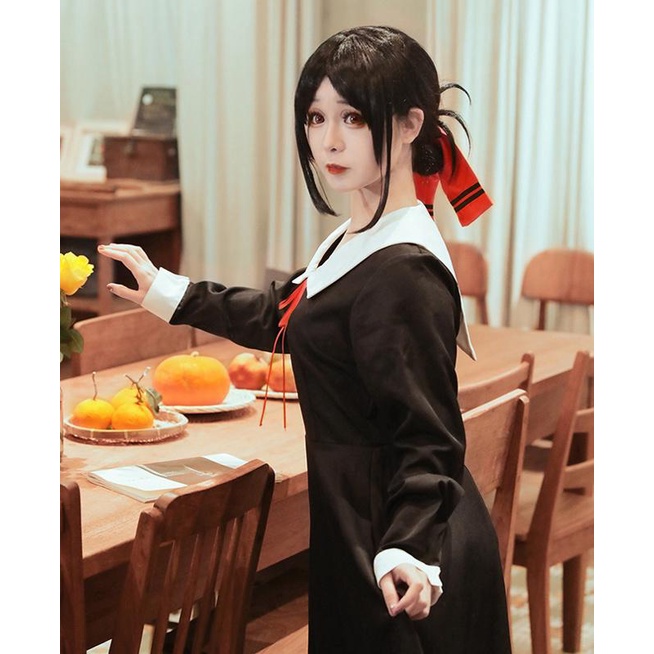 TBI Japanese Costume Kaguya-sama Love is War Cosplay Seifuku Costume Shinomiya Cosplay Anime School Uniform Seragam Sekolah Jepang