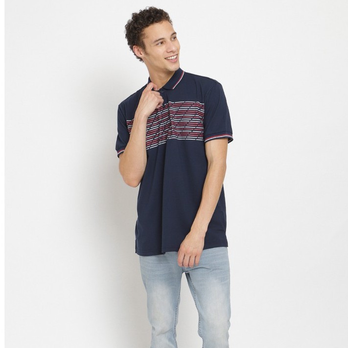 Baju Polo Shirt Poshboy Print SLOVENIA PP-7AC-XSN