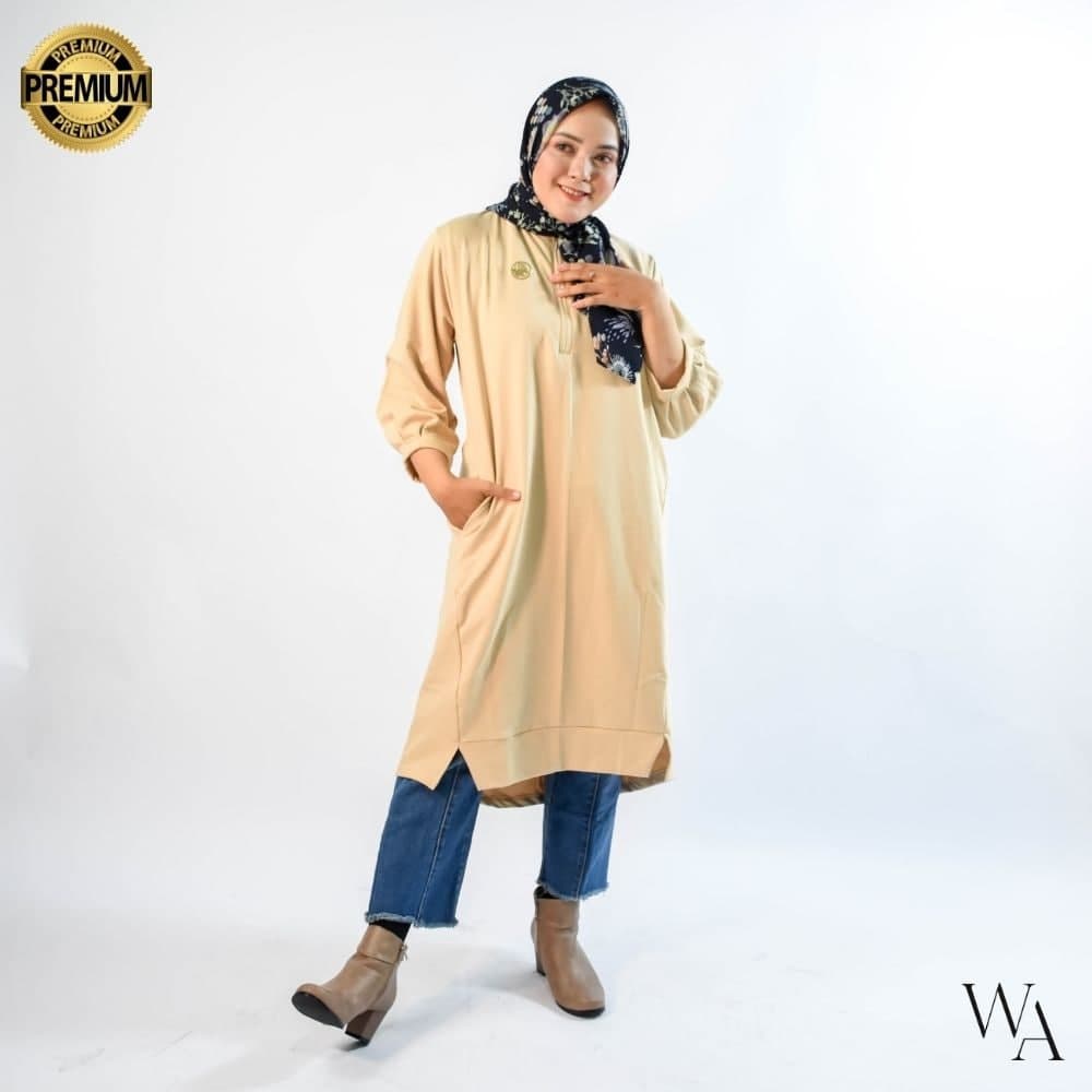 [PROMO] TUNIK ELMIRA BY WEARMOURA TUNIK CANTIK FASHION WANITA FASHION MUSLIM