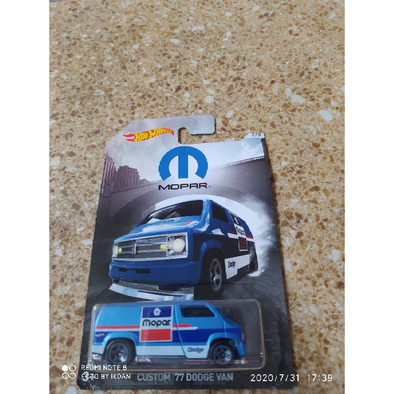 Hotwheels custom 77 dodge van