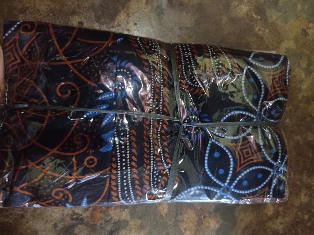 Kemeja Batik Anak / Hem Anak Pendek Laki Laki Motif Ulir 4-11 Tahun