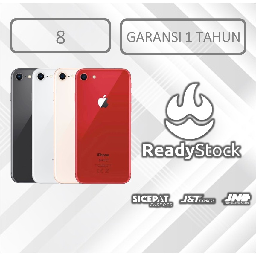 handphone ip 8 256gb original garansi toko 1 tahun