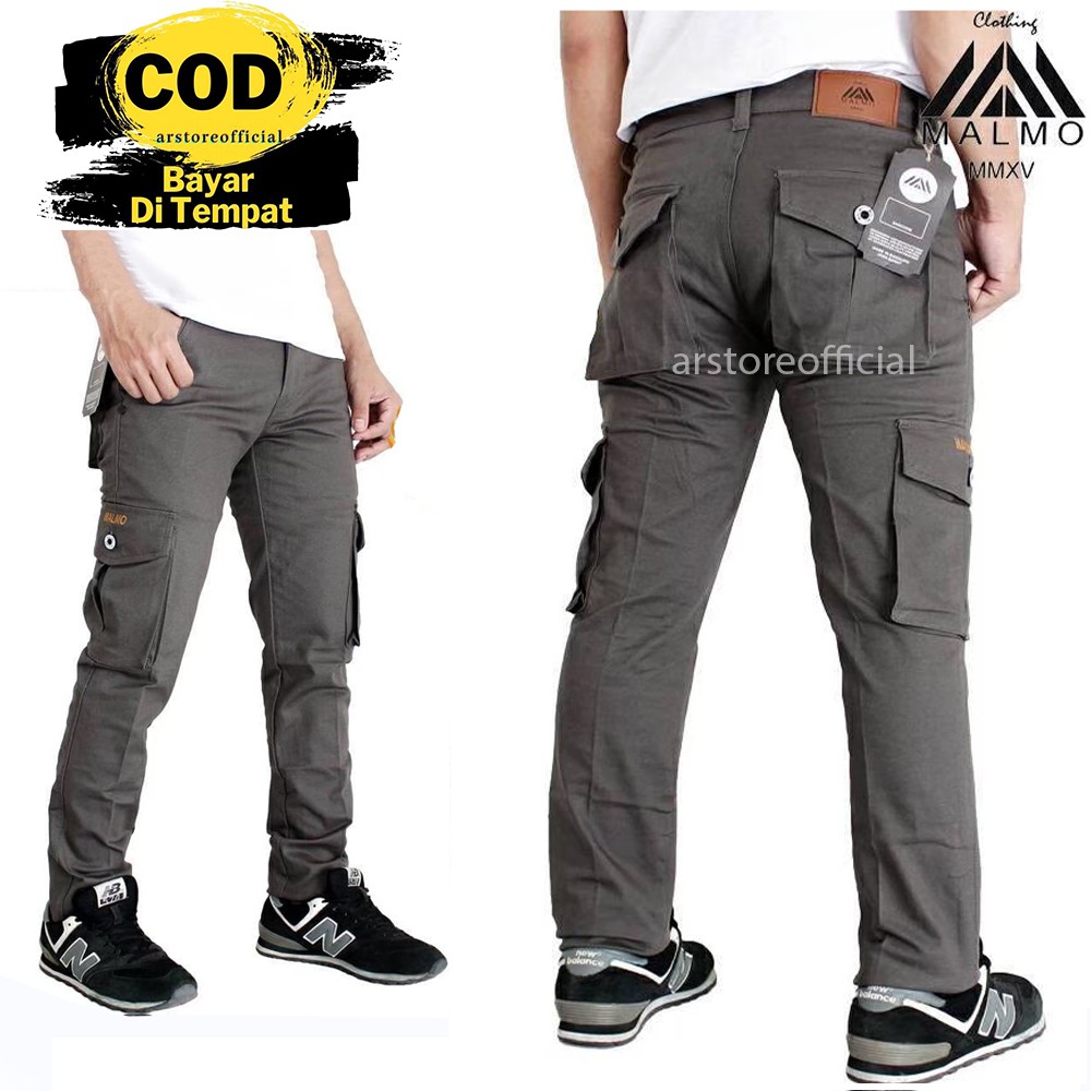 Celana Kargo Panjang Pria / KARGO Long Pant Original Malmo